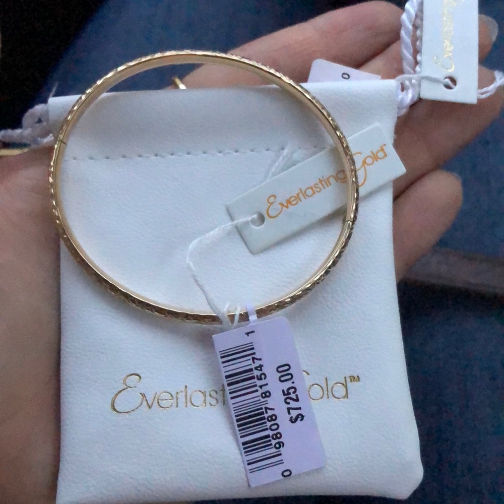 10K GOLD BRACELET - FINE JEWELRY -Authentic 100%